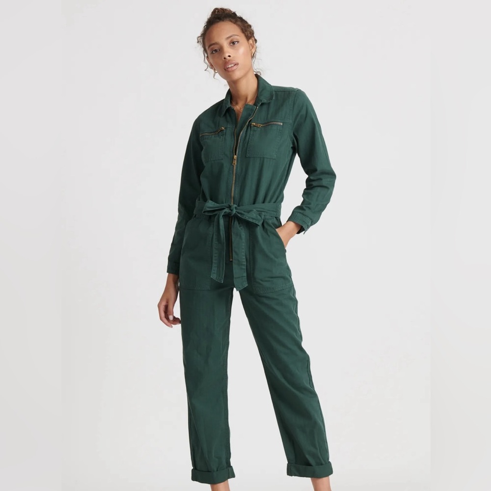 Lucky Brand Green Jumpsuit